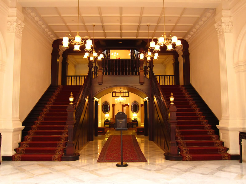 Raffles Hotel Lobby 2